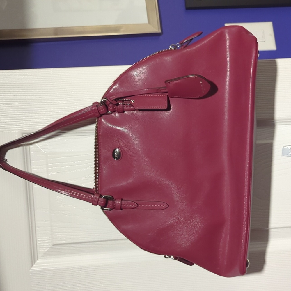 Pink Coach Satchel